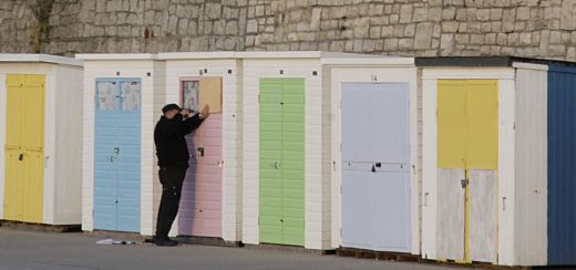 beach hut repairs